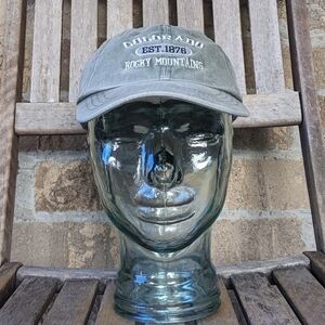 NWOT Dimco Apparel Rocky Mountains Colorado Dad Hat Green White Black